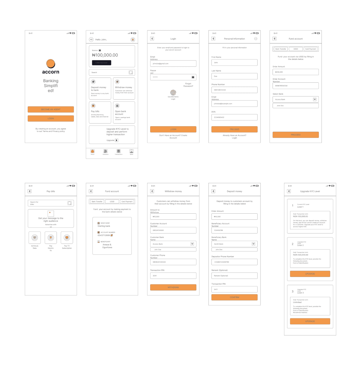 Sketches & Wireframes